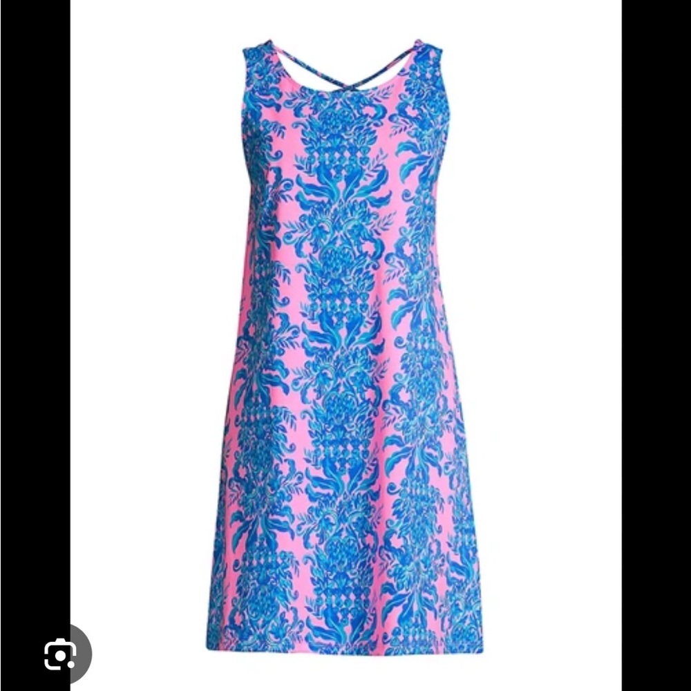 Lilly Pulitzer Kristen dress size XS color: prosecco pin dilly dally
